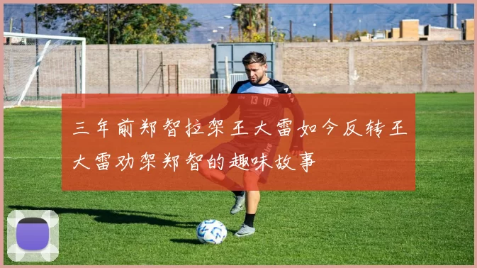 三年前郑智拉架王大雷如今反转王大雷劝架郑智的趣味故事